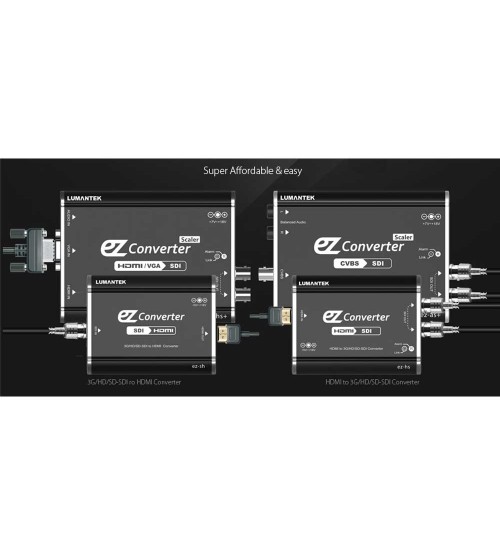 Lumantek EZ-SH (3G/HD/SD-SDI to HDMI) Converter